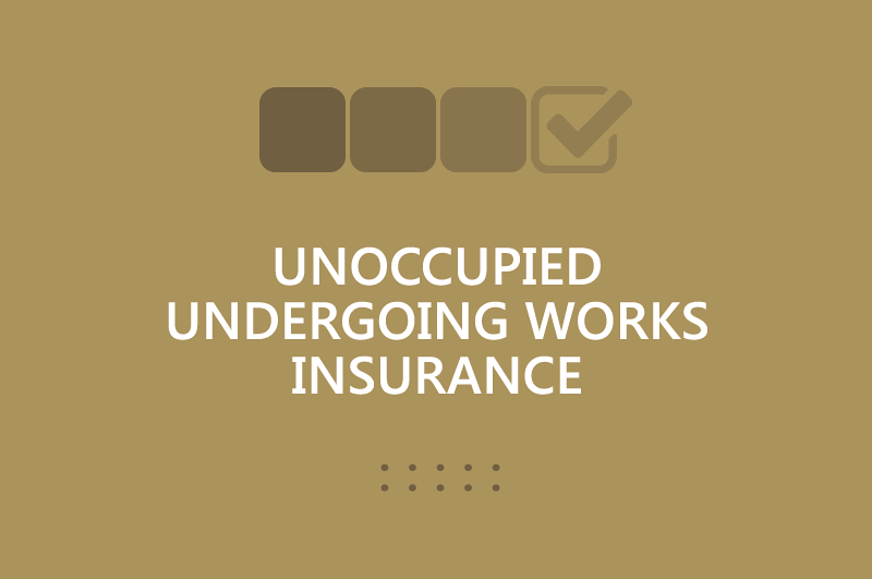 Undergoing works insurance.